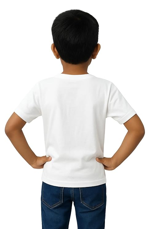 kids boys round neck half sleeve t shirt