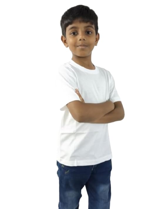 kids boys round neck half sleeve t shirt